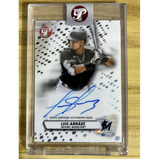 《轉戰費城人》 Topps Pristine 打擊王 Luis Arraez 低限量簽名/99 球員卡