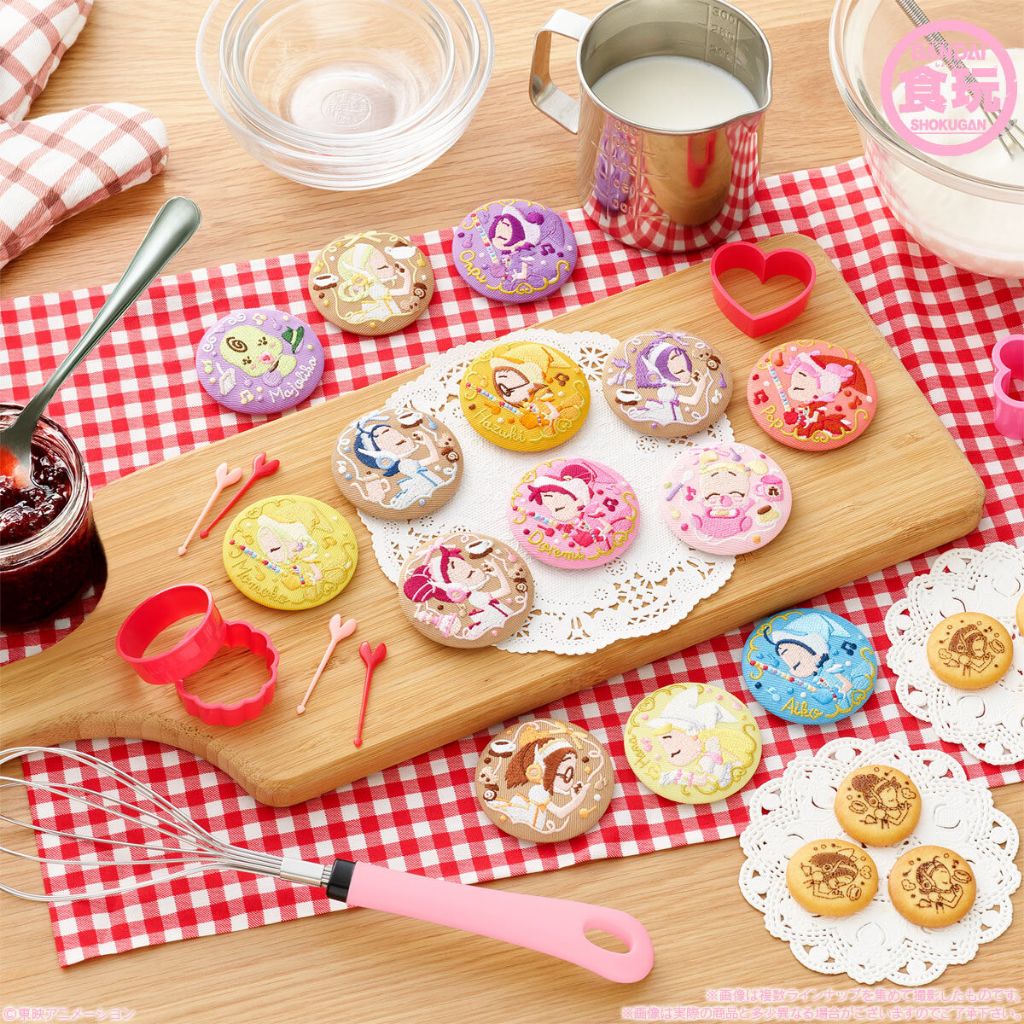 【現貨】小魔女Doremi Bandai 刺繡 胸針 徽章 可挑款 羽月 小愛 音符 小桃子 小花 泡泡 魔女莉卡