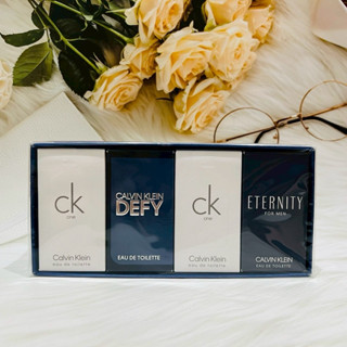 Calvin Klein 卡文克萊 CK 小香 淡香水禮盒4入組（one*2+無畏之心*1+永恆*1）
