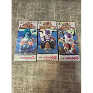 現貨 三盒合售 正版 金證 公仔 七龍珠 Dragon Ball WCF 佛利沙 飛船 薩波 納美克星球篇