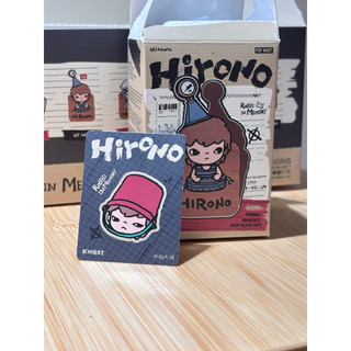 POPMART 泡泡瑪特 Hirono 回聲系列 冰箱貼夾子盲盒 小野