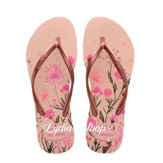 havaianas Slim Organic Flip Flops 花卉拖鞋 細條 女款 夾腳拖鞋