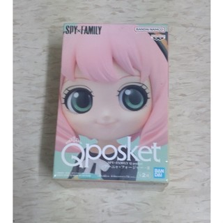 Qposket SPYxFAMILY 安妮亞 A款 抱一玩具布偶 標準盒 正版模型