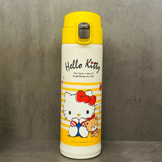 全新 HELLO kitty 聯名授權 304不鏽鋼 保溫瓶 450ml 彈跳保溫杯