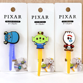 日本帶回 日本限定迪士尼PIXAR三眼怪 毛怪 叉奇卡通束線帶 捲線器 充電線 繞線器 纏線器 電線整理 數據線