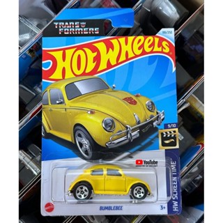 ^.^飛行屋(全新品)Hot Wheels 風火輪小汽車 合金車//電影~變形金剛-BUMBL BUMBLEBEE金龜車
