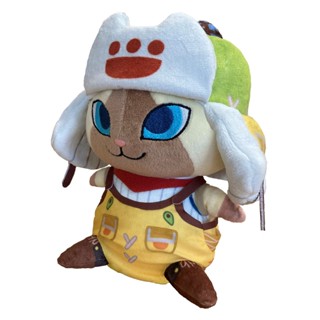【RE】現貨 日版 CAPCOM 卡普空 魔物獵人 Q版絨毛玩偶 隨從 艾路貓 娃娃