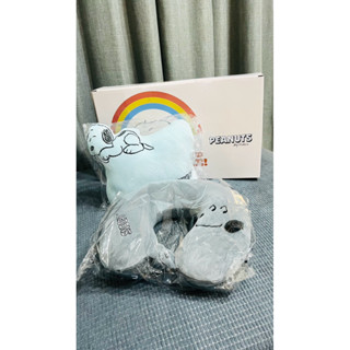 史努比 SNOOPY 旅行頸枕組 (頸枕+U型枕)