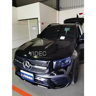 威德汽車 臺中施工 賓士 GLB 實車安裝 掃瞄者 PS3 GPS 測速器 電子式10吋大螢幕 後視鏡 行車記錄器