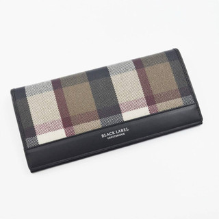Black label crest bridge 錢包 長夾burberry