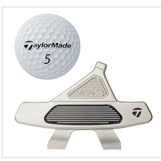 Taylormade golf ball marker 高爾夫球標 &推桿造型帽夾 磁吸帽夾組