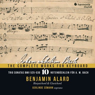巴哈 鍵盤樂器作品第10集 阿勒 大鍵琴 Works For Keyboard Vol 10 HMM90249597