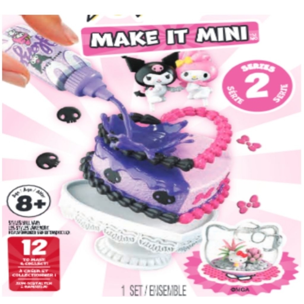 Make It Mini SANRIO 迷你宇宙手作驚喜球-三麗鷗系列S2 正版公司貨 單顆原價$699 特價中