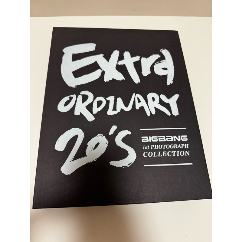 BIGBANG ORDINARY 20’s Big Bang Extraordinary 20's Photobook First Press Used Read