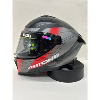👍送PINLOCK👍ASTONE GT-6 PLUS YF1 消黑紅 雙鏡 快拆內襯 全罩 台中倉儲安全帽 GT6