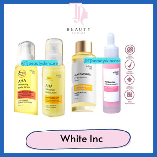 White Inc Body Serum Lotion Exfo Toner Ampoule