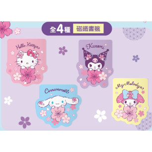 藏壽司 扭蛋 三麗鷗 櫻花磁鐵書籤 Sanrio 藏壽司扭蛋 櫻花 磁鐵 (代售) 🥚🥚🥚