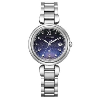 CITIZEN 星辰XC 星空夜虹電波光動能鈦金屬腕錶ES9460-70L