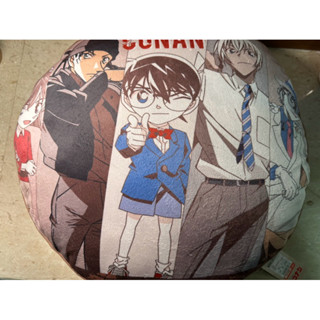《日本帶回 絕對正品》日版 名偵探柯南 圓形抱枕/靠墊 約45cm 基德/赤井/安室/灰原哀 要角大集合