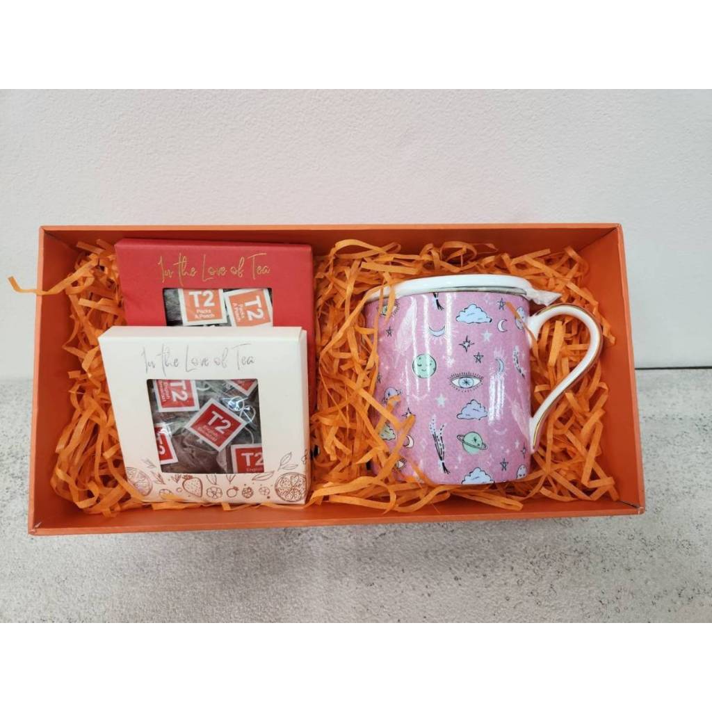 澳洲T2 tea Sleep Tight 骨瓷馬克杯禮盒組