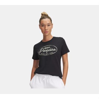 ➕鞋家➕ 女 Under Armour UA Pjt Rock 運動 短袖 上衣 黑色 1386441-001