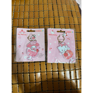 三麗鷗沁涼同萌杯吊飾 Hello Kitty My Melody icash2.0