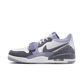 NIKE AIR JORDAN LEGACY 312 LOW 白灰紫 爆裂紋 麂皮 復古 籃球鞋【CD7069-108】