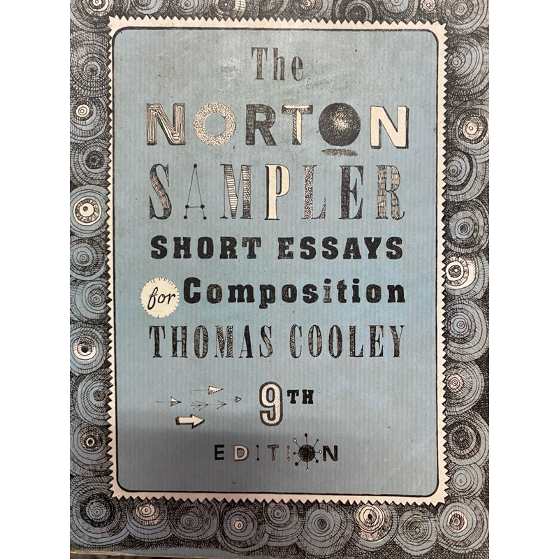 The Norton Sampler 第九版 二手書 英語系閱寫用書