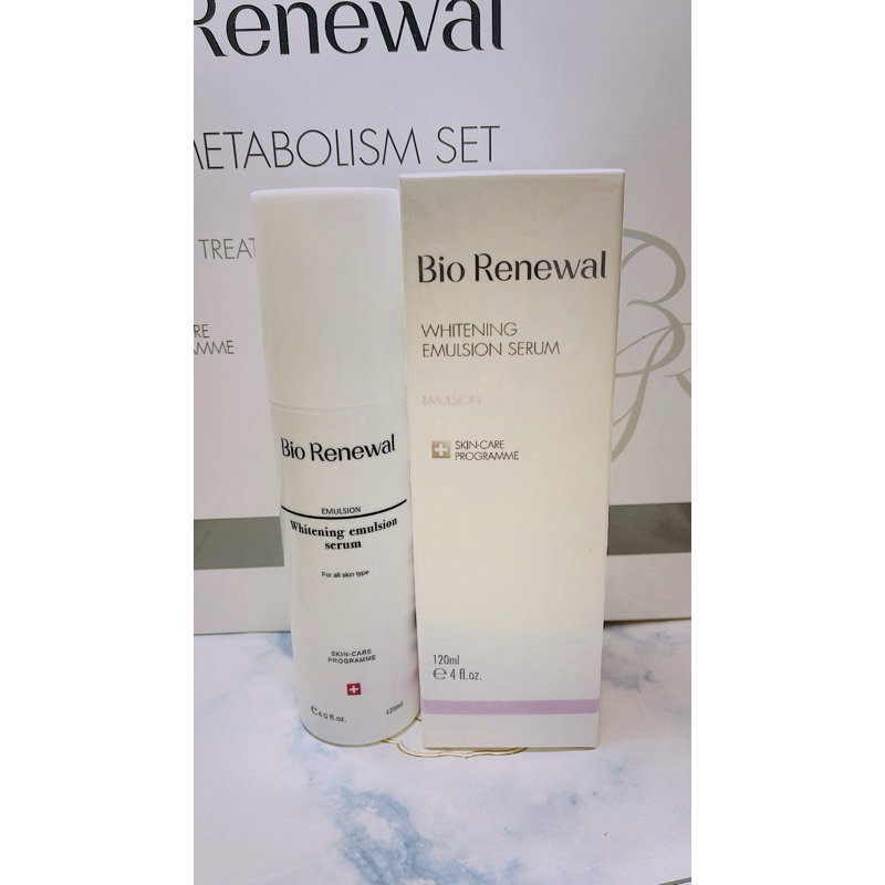 現貨❗️Bio Renewal  激光煥白新生活化乳/24小時超保濕乳液/高效卸潔蜜