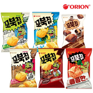 《番薯先生》韓國 ORION 好麗友 烏龜玉米脆片 玉米濃湯 烏龜餅乾 韓式辣醬 芥末牛排 海苔 巧克力 焦糖爆米花