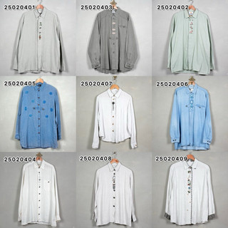 古著 刺繡Tylorean Pullover shirts 提洛爾-巴伐利亞襯衫/250204