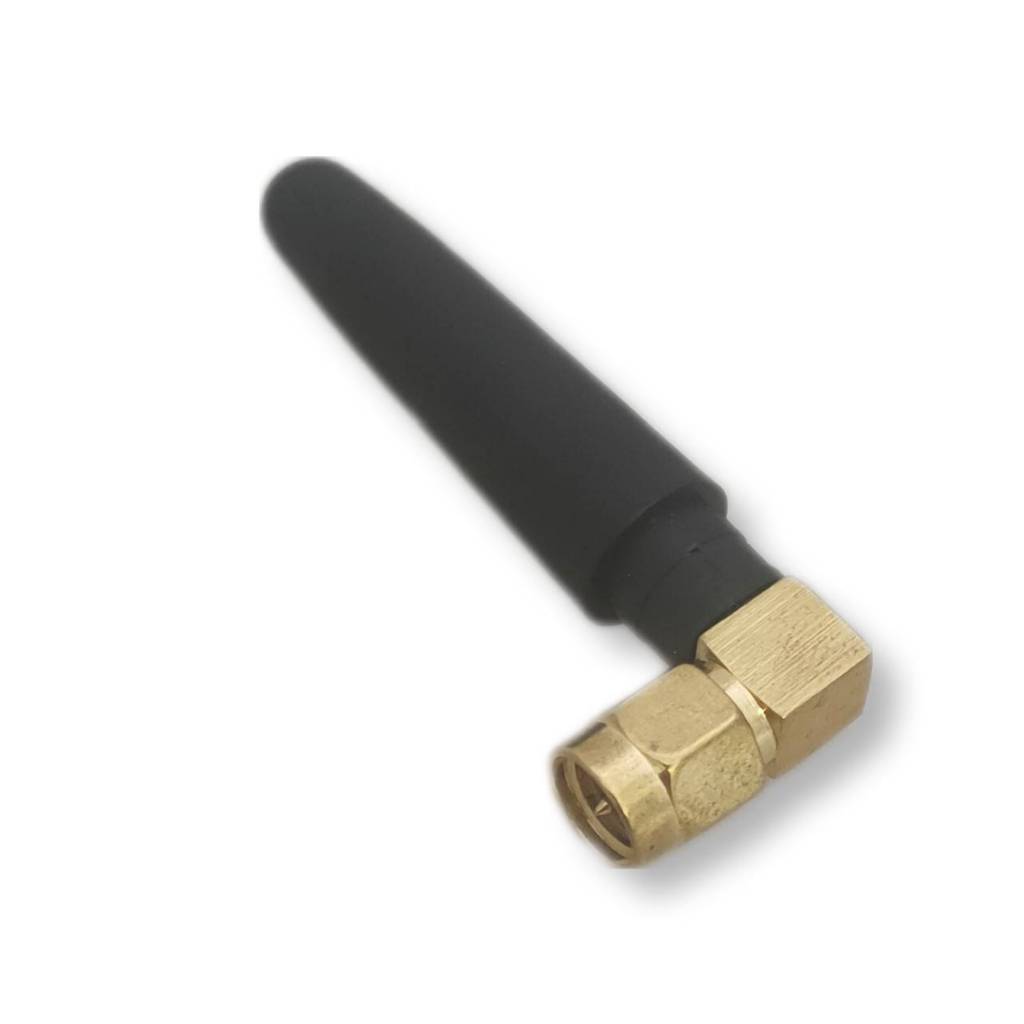 WIFI 小辣椒天線 高增益SMA內針彎頭無線全頻段汽車用WIFI天線 WIFI 藍芽天線 2dB 增益天線
