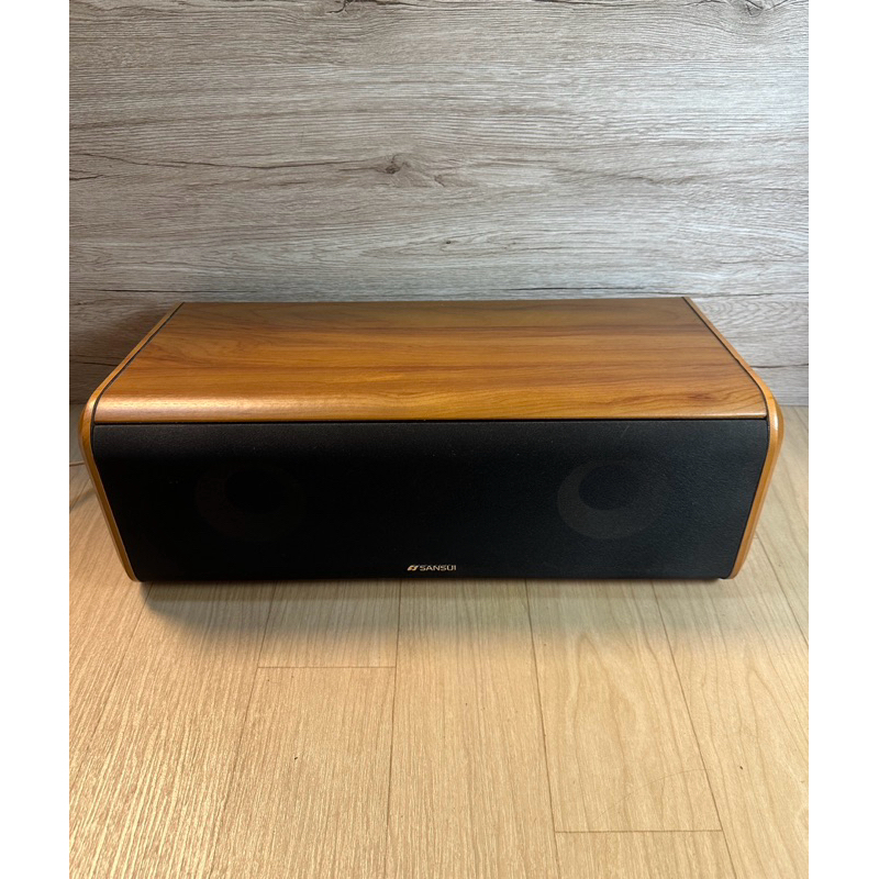SANSUI SAS-706中置喇叭 二手SANSUI中置喇叭 山水喇叭 2音路三喇叭系統
