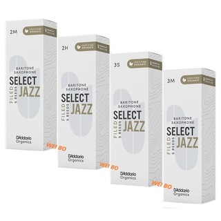 【偉博樂器】全新包裝 美國Select Jazz 上低音薩克斯風竹片 Baritone 爵士 Daddario法切 SJ