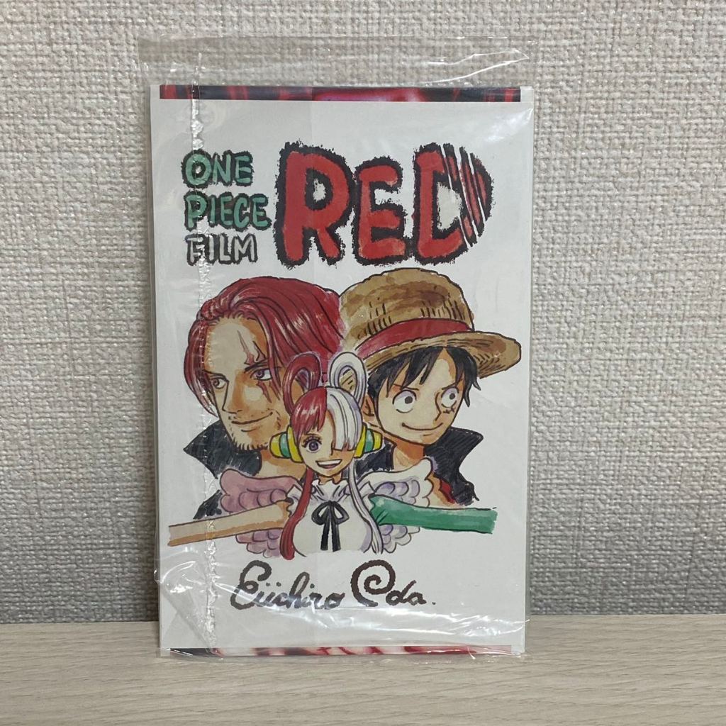 海賊王 航海王 one piece RED 電影版 劇場版 限量 特典 劇場名場面明信片