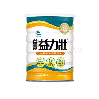 來而康 益富 益力壯 均衡營養完整配方 900g/罐 一罐販售