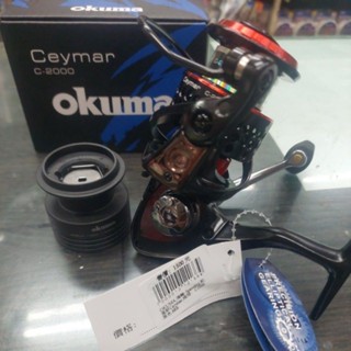 《漢國釣具》出清特價1000元okuma 寶熊 Ceymar，雙線杯，2000型～5000型，捲線器
