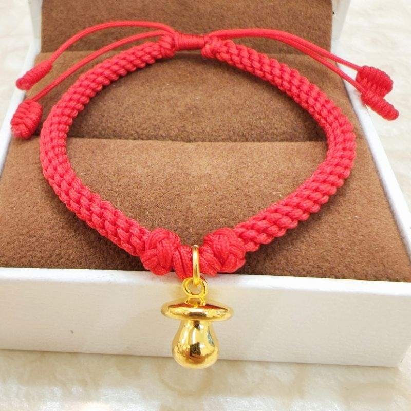 大福銀樓金飾✨嬰兒彌月✨小孩兒童紅繩手鍊✨奶嘴造型0.27錢