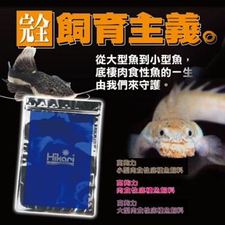 【閃電聯盟】Hikari 高夠力 肉食性底棲魚飼料 大型肉食性底棲魚飼料1kg 肉食性飼料 底棲飼料 異型飼料 魚飼料