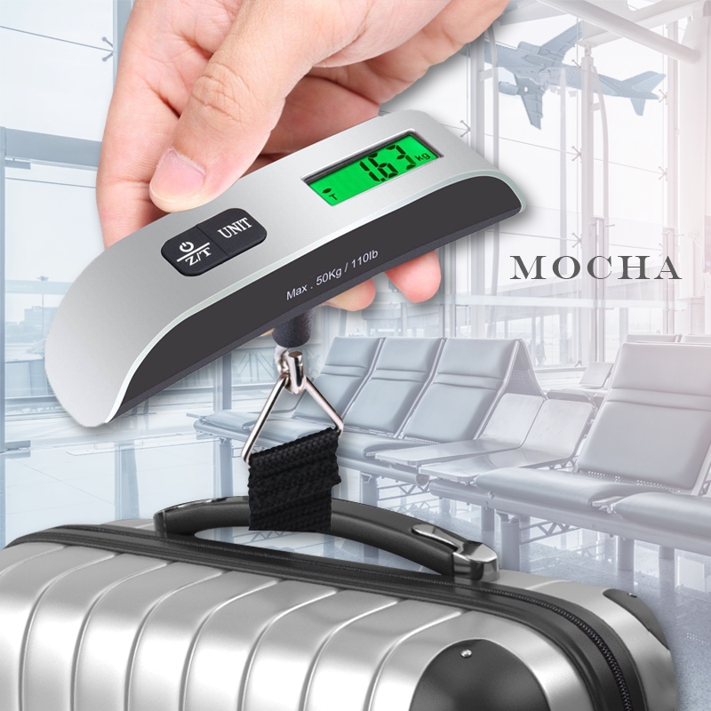 Mocha♡行李秤 旅行秤 手提秤 磅秤 電子行李秤 手提電子秤 吊秤 行李秤重 包裹秤重 出國 隨身行李秤