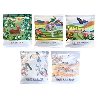 【臺灣農林】LuGao鹿篙濾掛式咖啡禮盒 10gx5入 盒裝顏色隨機 /組