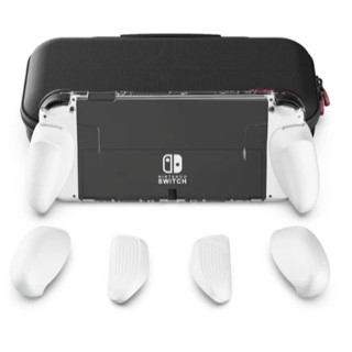 Skull & Co. 透明握把保護殼 GripCase OLED 適用任天堂Switch OLED