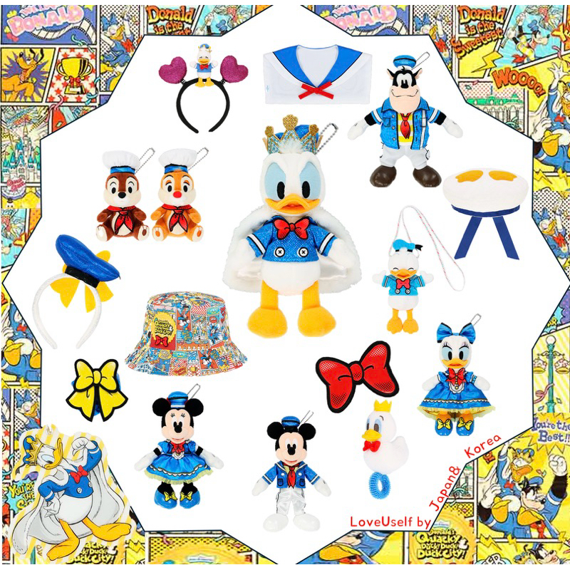 ❤️有貨 迪士尼 2025 東京 國王 90歲 米妮 唐老鴨 蝴蝶結 貝蕾帽 髮箍 吊飾 娃娃 米奇 皮特 黛西 零錢包