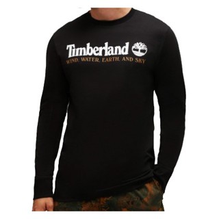 TIMBERLAND 男款薄款長袖上衣 黑色