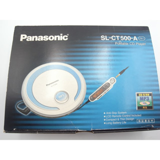 (現貨、美品)PANASONIC(日本製)(CD/MP3) SL-CT500A CD隨身聽(功能正常)