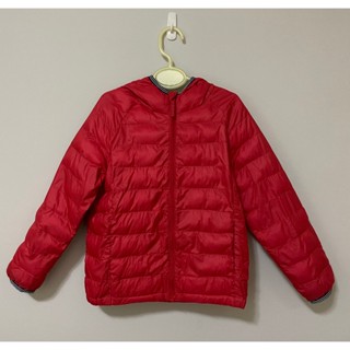 Uniqlo 輕羽絨 兒童外套 120碼 紅色 二手 ET SHOP