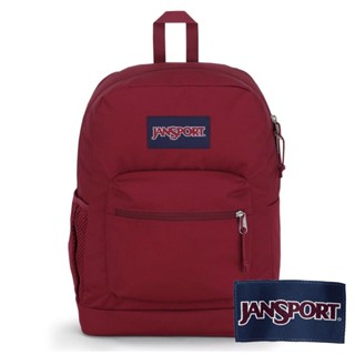 【JANSPORT】CROSS TOWN PLUS後揹包26L『酒紅』0A7ZNZ