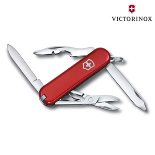 【VICTORINOX 瑞士維氏】Rambler 10用瑞士刀 口袋刀 袋裝刀 瑞士製造-紅 0.6363