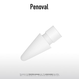 PingGO Penoval eiP 耐磨筆尖 適用 Apple Pencil 類紙膜 鋼化膜
