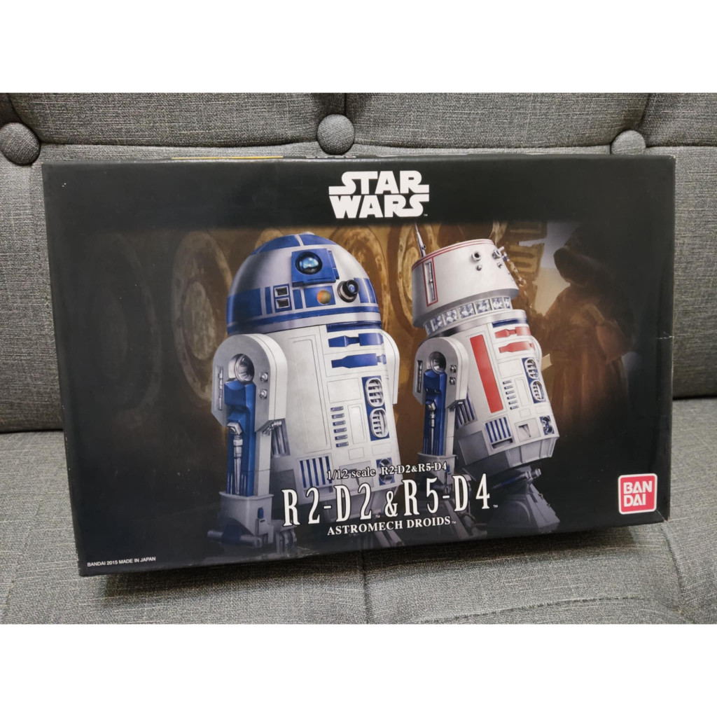 就是全新現貨不用再問  BANDAI  萬代 星際大戰 STAR WARS 1/12 R2-D2 & R5-D4
